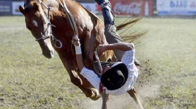 primera caiguda a cavall