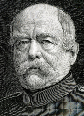 Bismarck drafts the constitution