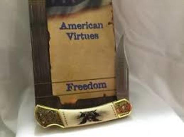 American Virtues (late 18th Century)