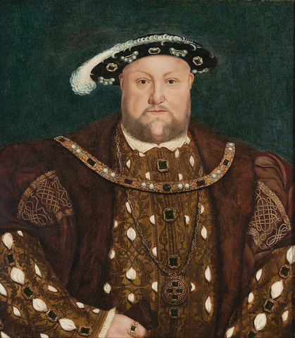 King Henry VIII defied the pope