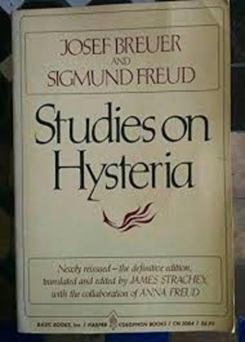 Freud published "Studies in Hysteria"