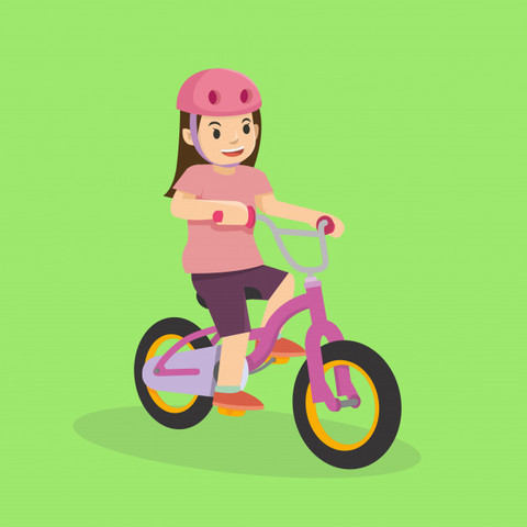 primer tomb amb bicicleta