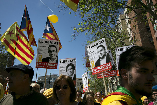 L'empresonament dels presos polítics (polític)