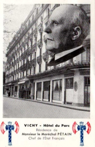 Installation de Pétain à Vichy