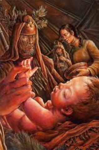 Genghis Khan is born