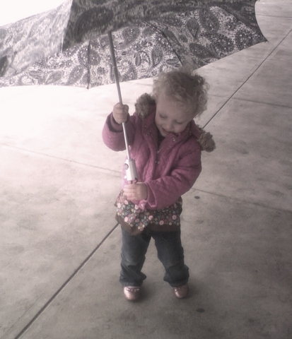 The mountains started moving