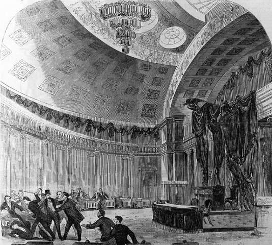 Charles sumner is attacked