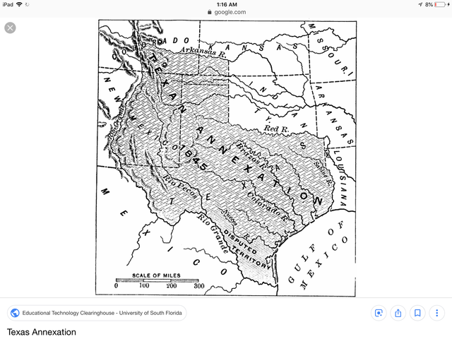 Annexation of Texas into the Union