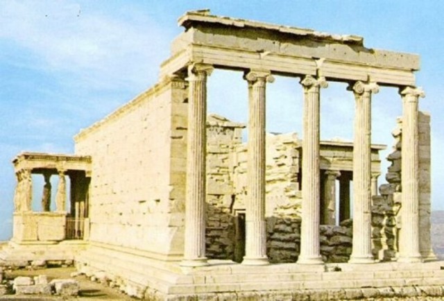 Templo del Erecteion de Atenas (Arquitectura griega)