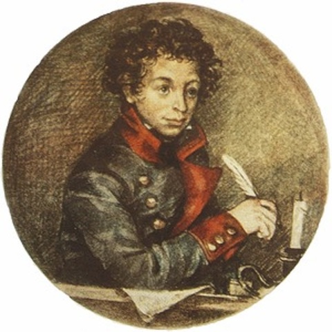 Начало обучение в Царскосельском Лицее.