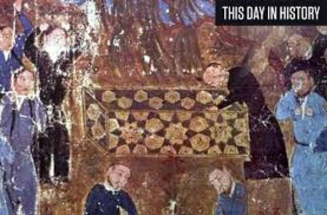 Genghis Khan is killed