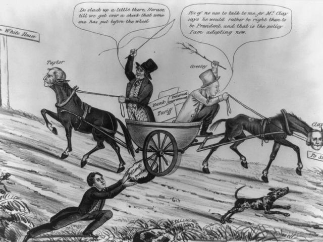 End of Whigs: Division over Slavery