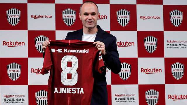 Fitxatge Vissel Kobe japonés