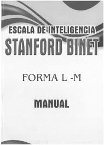 Publicación Escala Stanford-Binet