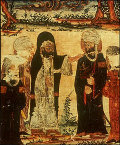 Alí, gendre de Mahoma es proclama Califa però no es reconegut.