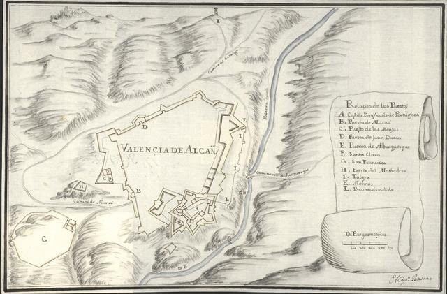 Toma de Valencia de Alcántara por los portugueses