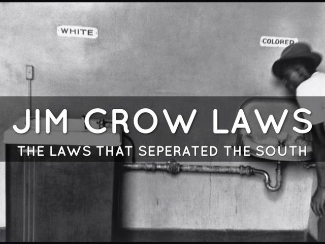 Jim Crow Laws