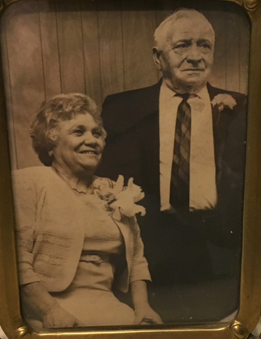 My great grandparents celebrating their 50th wedding anniversary