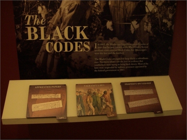 Mississippi Black Codes