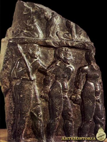 Estela de Manishtushu de Akkad. Epoca acadia. (2.260).