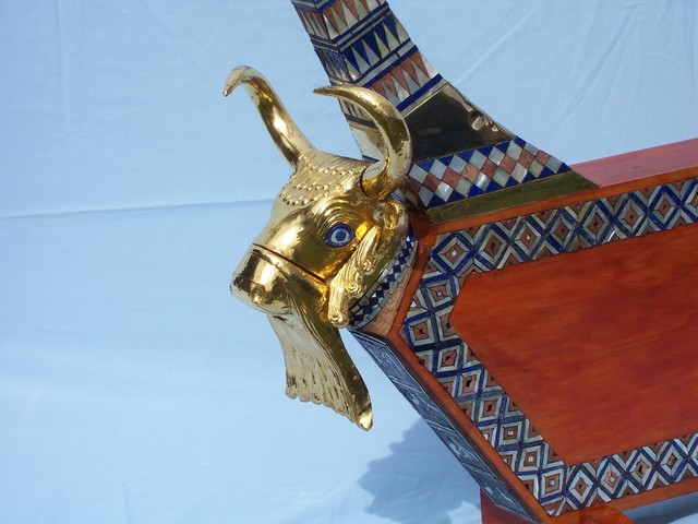 Arpa de Ur. Epoca Dinástica arcaica III (2.550-2.340).