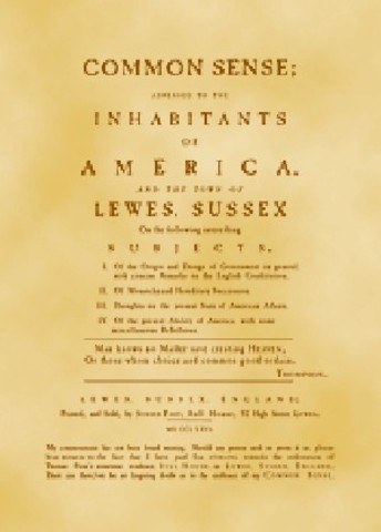 Thomas Paine's COMMON SENSE