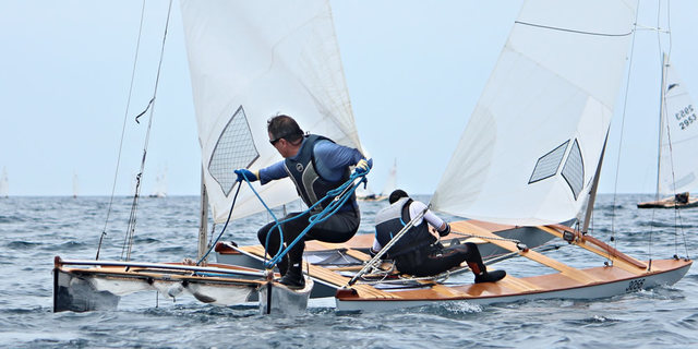 Primer cop que surto a navegar amb vela lleugera