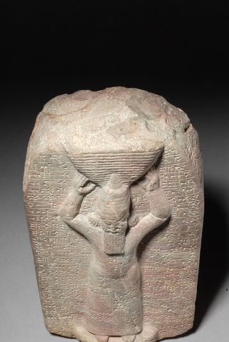 Assurbanipal como rey constructor. Imperio Nuevo asirio (648 a.C.).