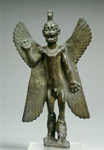 El demonio Pazuzu. Imperio nuevo asirio (721-705).