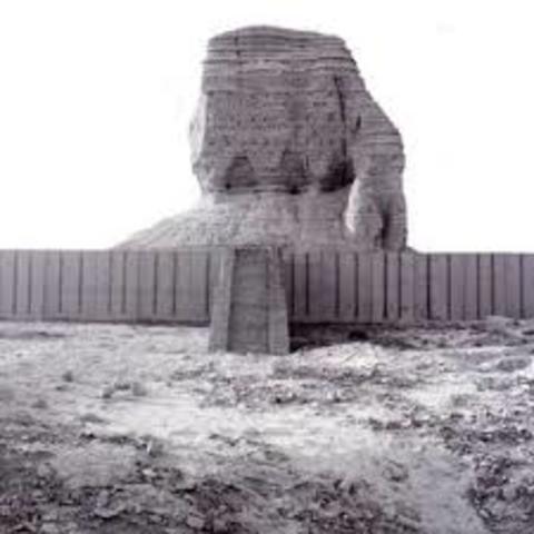 Ziqqurratu de Enlil. Babilonia. Epoca Cassita (1.430-1.401).