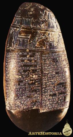 La "piedra Michaux". Babilonia. Epoca cassita. (1.182-1.174 a.C.)