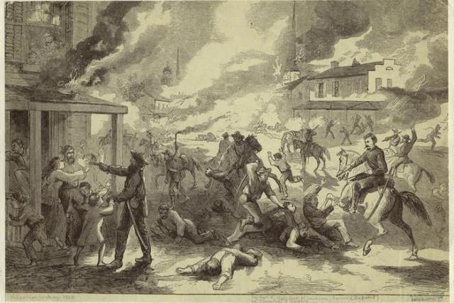“Bleeding Kansas”-Sacking of Lawrence 1854–59