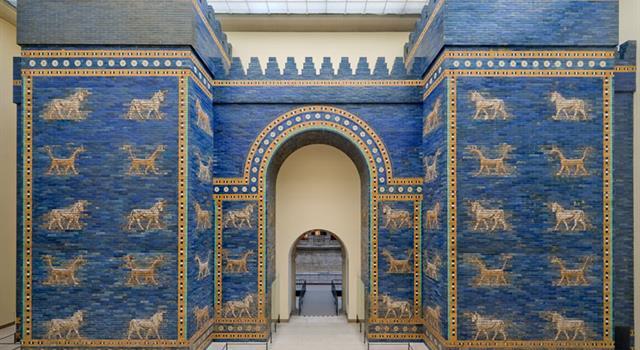 Puerta de Ishtar. Imperio neobabilonico (580 a.C.)