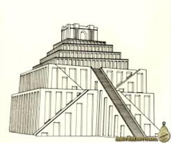 Zuqqurratu de babilonia. Imperio neobabilónico (Siglos VII-VI a.C.).