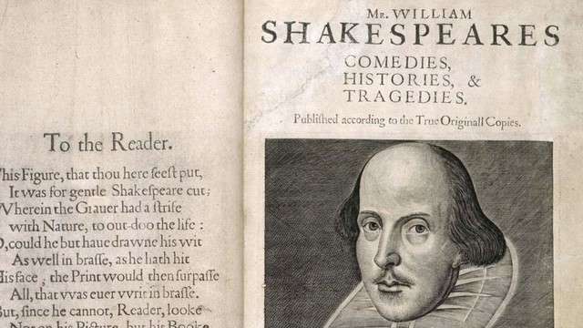Publication of Shakespeare's First Folio