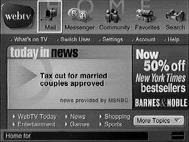 De una pantalla a otra: WebTV