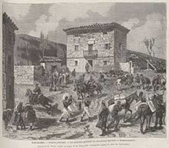 COMIENZO DE LA TERCERA GUERRA CARLISTA