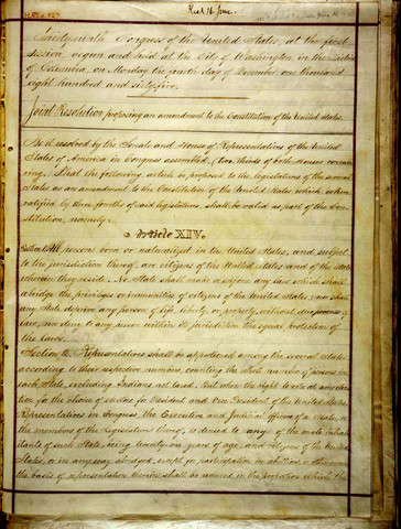 The 14th Amendment of 1868