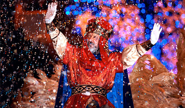 Particicipo a la cabalgata de reis a BCN