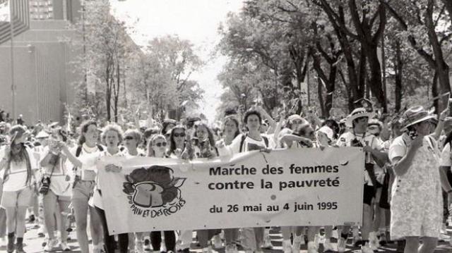 Marche des femmes contre la pauvreté