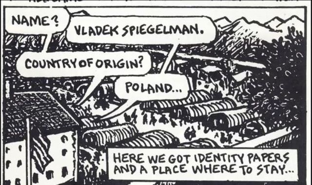 Vladek in Refugee Camp