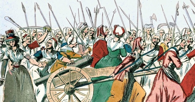 Marcha de las mujeres hacia Versalles