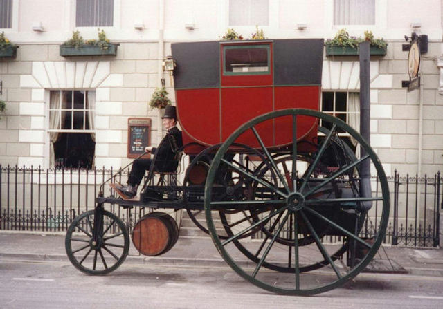 full-size steam carriage