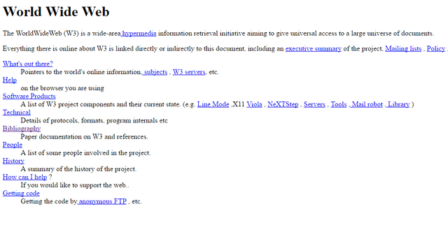 Nace la World Wide Web