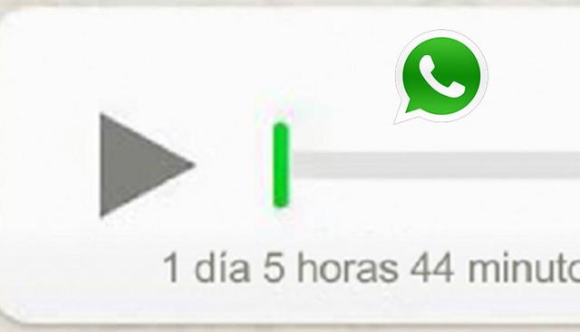 WhatsApp incluye las notas de voz