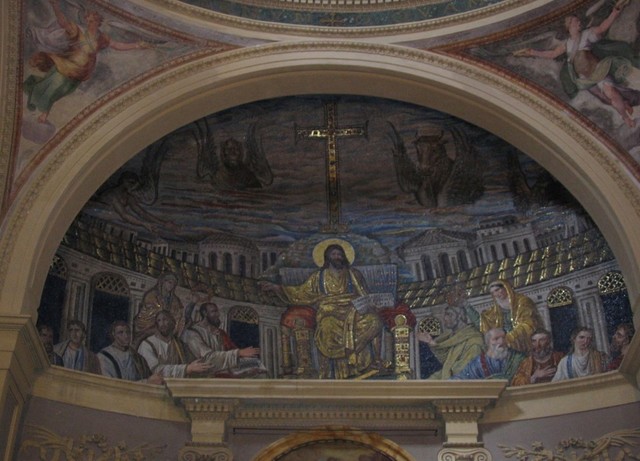Mosaico del ábside de la basílica de Santa Pudenciana