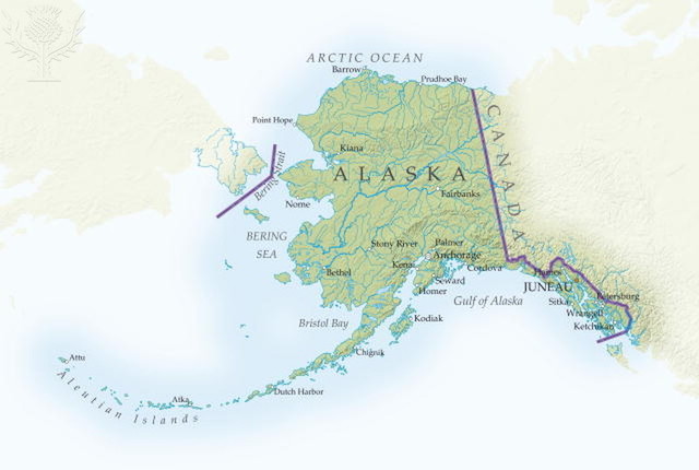 Alaska became a territory