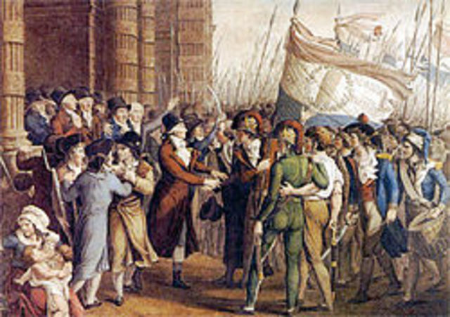 Golpe de Estado de los jacobinos y sans-culottes