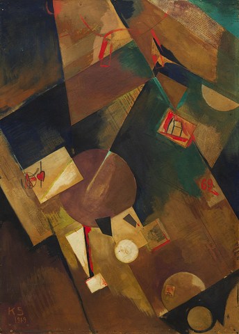 Kurt Schwitters - Merzbild 5B