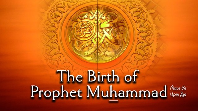 The birth of Muhammad